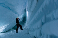 Erebus Glacier Tongue Ice Cave, McMurdo Sound, Antarctica