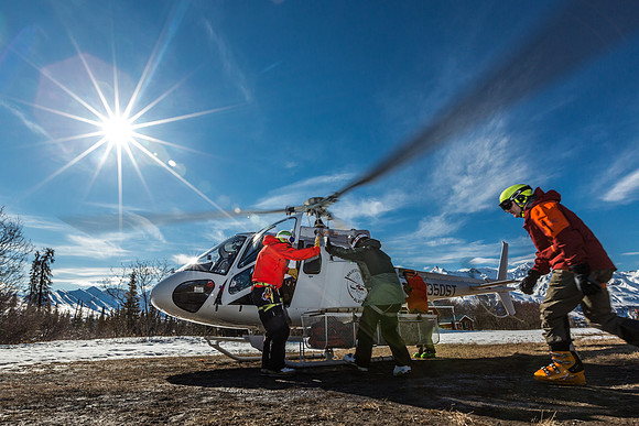 Heli Skiers, Majestic Valley