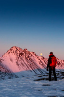 Brendan Lee, Moonrise, Ptarmigan Peak, Alaska
