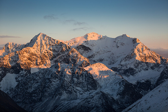 Cantata and Calliope Peaks, Chugach State Park, Alaska
