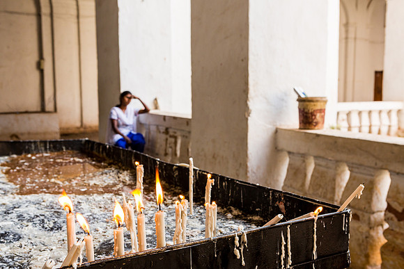 Remembrance Candles, UNESCO World Heritage Churches, Goa