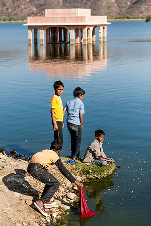 Washing Clothes, Outside Agra