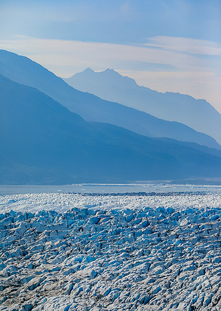 Pioneer Peak from the Knik Glacier