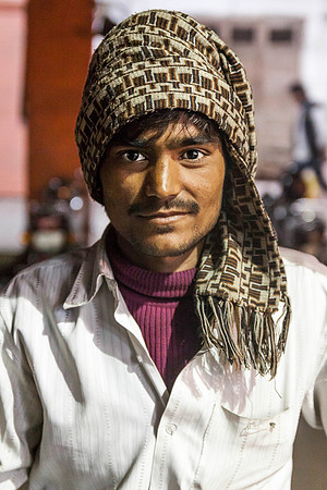 Stranger on Street, Jaipur
