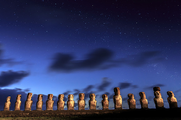 Tongariki Moai, Easter Island