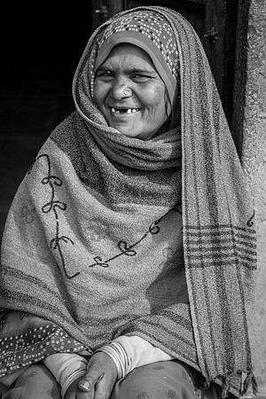 Beggar Woman, Fort, Agra